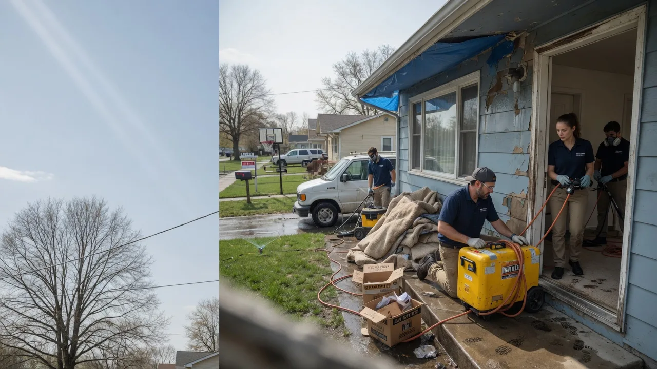 Basement Flood Cleanup in Bondurant, IA near me